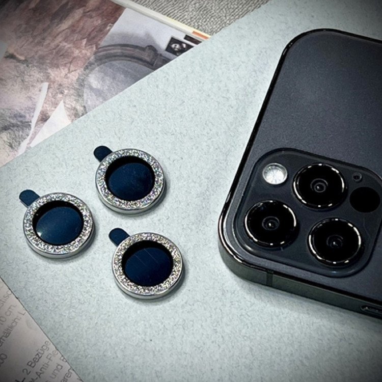 محافظ لنز دوربین شهر گلس مدل DIAMOND مناسب برای گوشی موبایل اپل iPhone 11