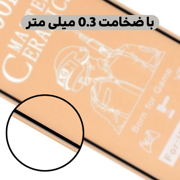 محافظ صفحه نمایش مات لایونکس مدل CMT14 مناسب برای گوشی موبایل اپل iPhone 14 Pro Max