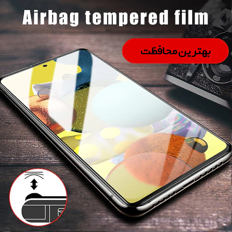 محافظ صفحه نمایش شهر گلس مدل AIRBAG مناسب برای گوشی موبایل اپل iPhone 6s