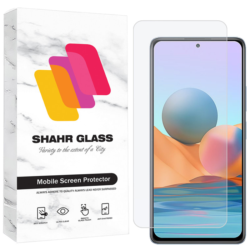 محافظ صفحه نمایش شهر گلس مدل SIM20 مناسب برای گوشی موبایل موتورولا Moto E15 / شیائومی Redmi Note 10 Pro