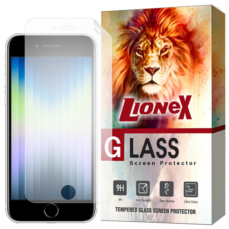 محافظ صفحه نمایش لایونکس مدل LNMF مناسب برای گوشی موبایل اپل iPhone Se 2022
