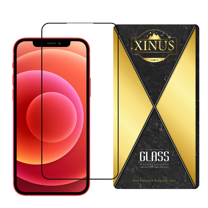 محافظ صفحه نمایش سرامیکی ژینوس مدل CERAMX مناسب برای گوشی موبایل اپل iPhone 12