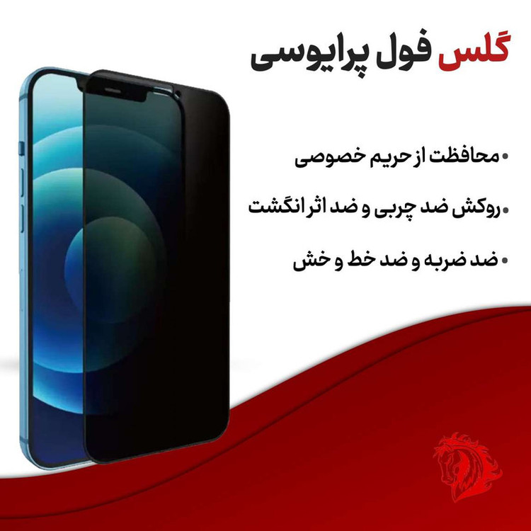 محافظ صفحه نمایش حریم شخصی هورس مدل PFH مناسب برای گوشی موبایل ریلمی C30s