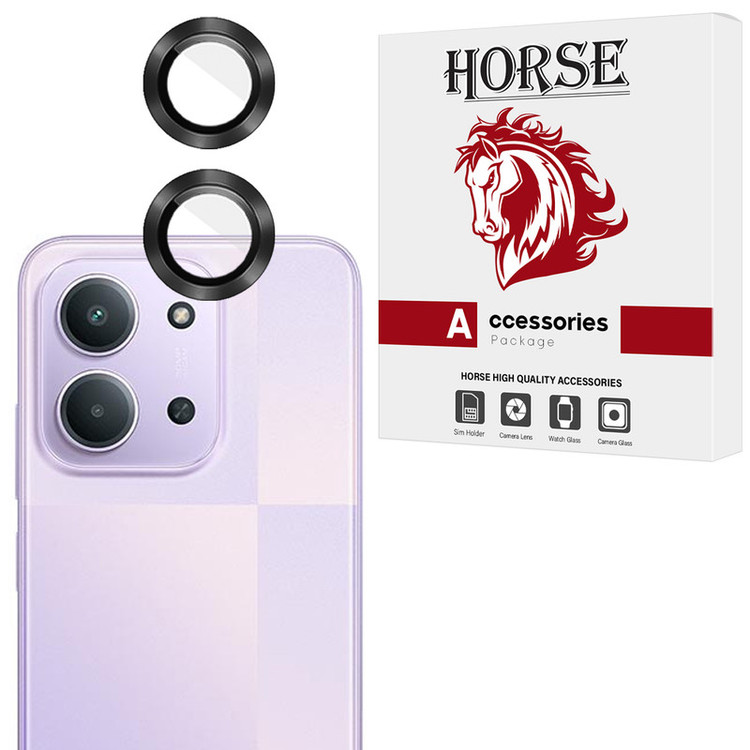 محافظ لنز دوربین فلزی هورس مدل RINH20 مناسب برای گوشی موبایل شیائومی Redmi 15C