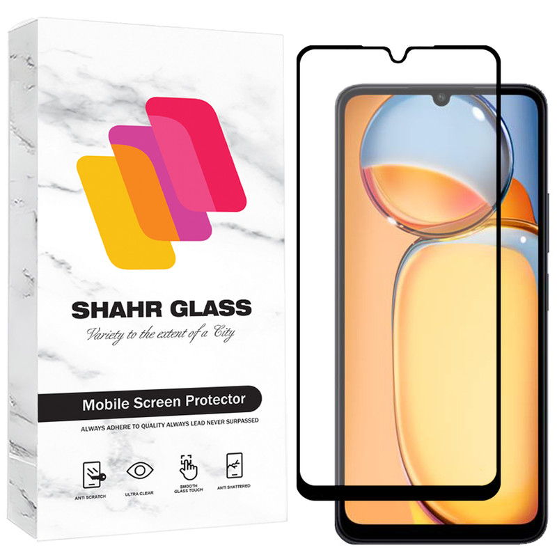 محافظ صفحه نمایش شهر گلس مدل CERMS30 مناسب برای گوشی موبایل شیائومی Redmi 13C 4G / Redmi 13C 5G / Redmi 13R / Poco C65 / سامسونگ A05 / A05s / A06 / ریلمی Note 50 / C51 / C53 / وکال V1