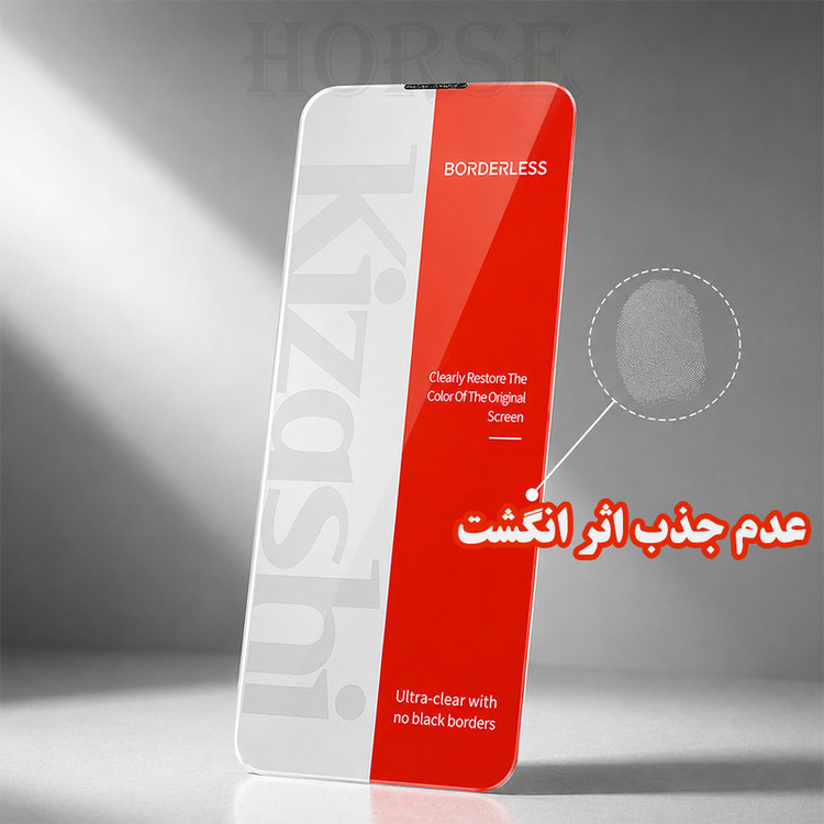 محافظ صفحه نمایش هورس مدل KIZNOSTH مناسب برای گوشی موبایل اپل iPhone 13