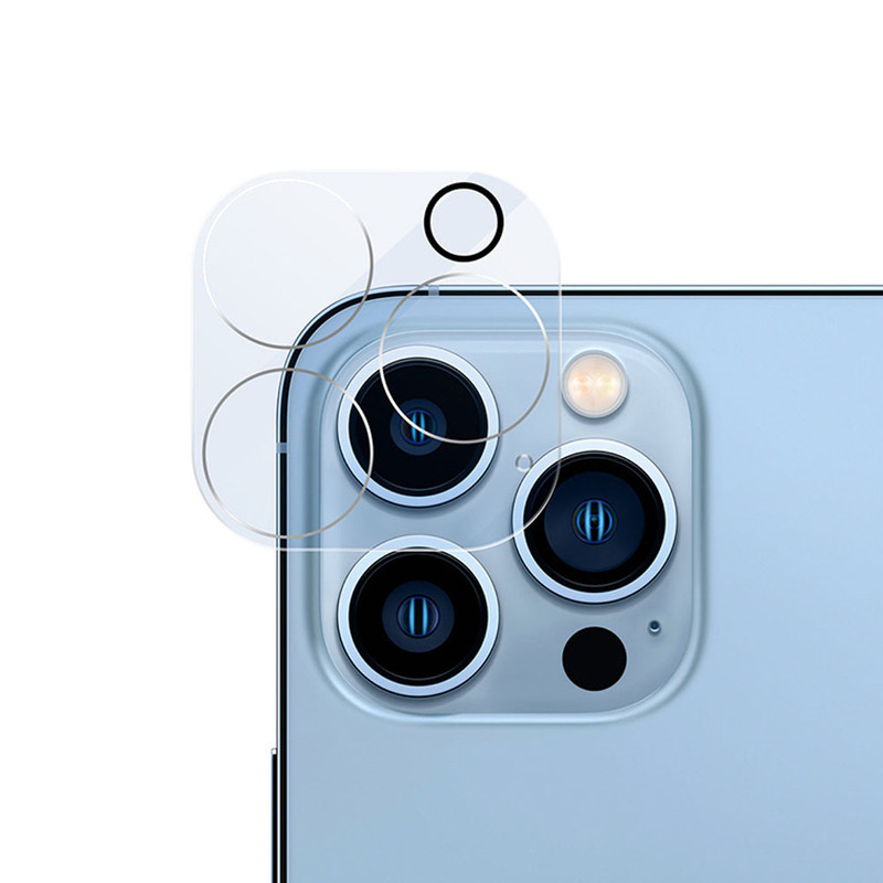 محافظ لنز دوربین  شهر گلس مدل 3DLSR مناسب برای گوشی موبایل اپل iPhone 13 Pro Max