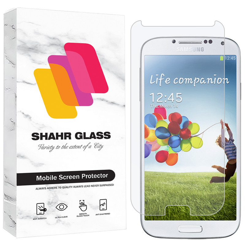 محافظ صفحه نمایش شهر گلس مدل SMPLS مناسب برای گوشی موبایل سامسونگ Galaxy S4