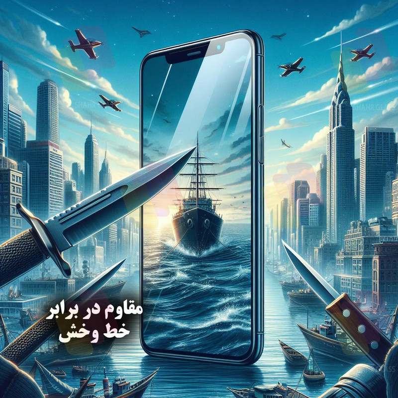 محافظ صفحه نمایش سوپردی شهر گلس مدل SHIPS مناسب برای گوشی موبایل شیائومی Redmi 10C / 12C / C55