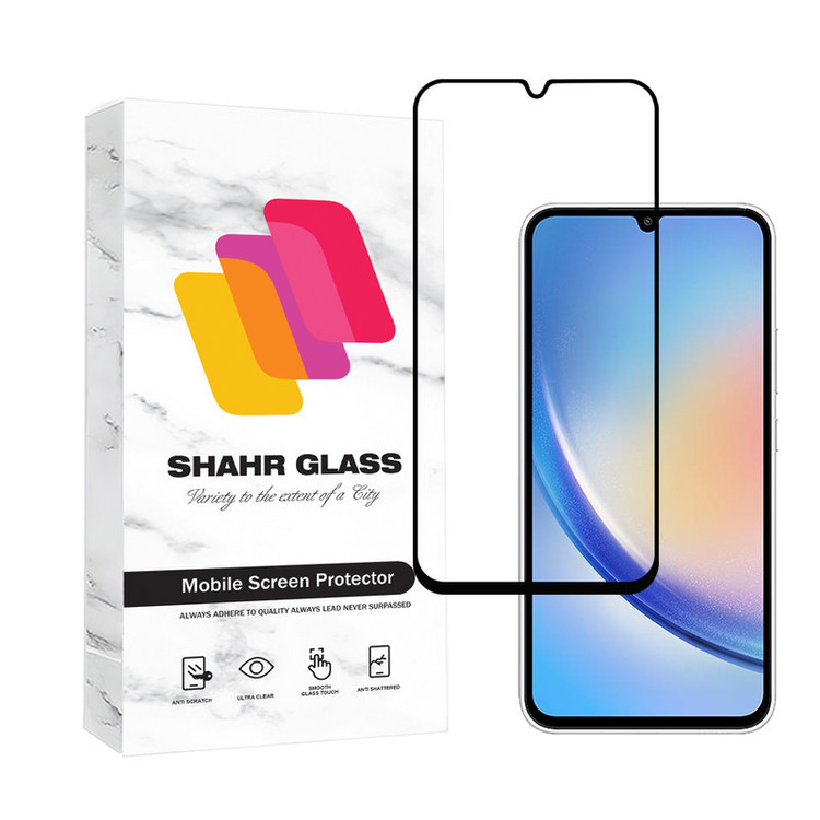محافظ صفحه نمایش شهر گلس مدل CRMSNWSH مناسب برای گوشی موبایل سامسونگ Galaxy A34 5G