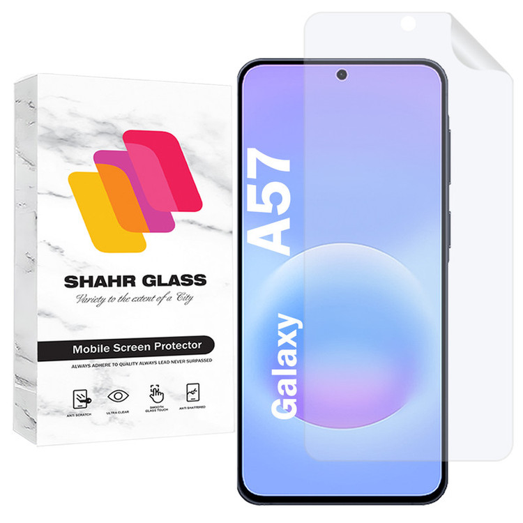 محافظ صفحه نمایش شهر گلس مدل SNMF مناسب برای گوشی موبایل سامسونگ Galaxy A57