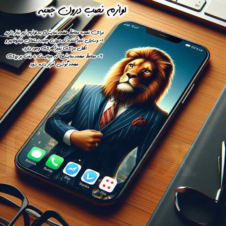 محافظ صفحه نمایش لایونکس مدل DSUPERL مناسب برای گوشی موبایل اپل iPhone 12 Pro Max
