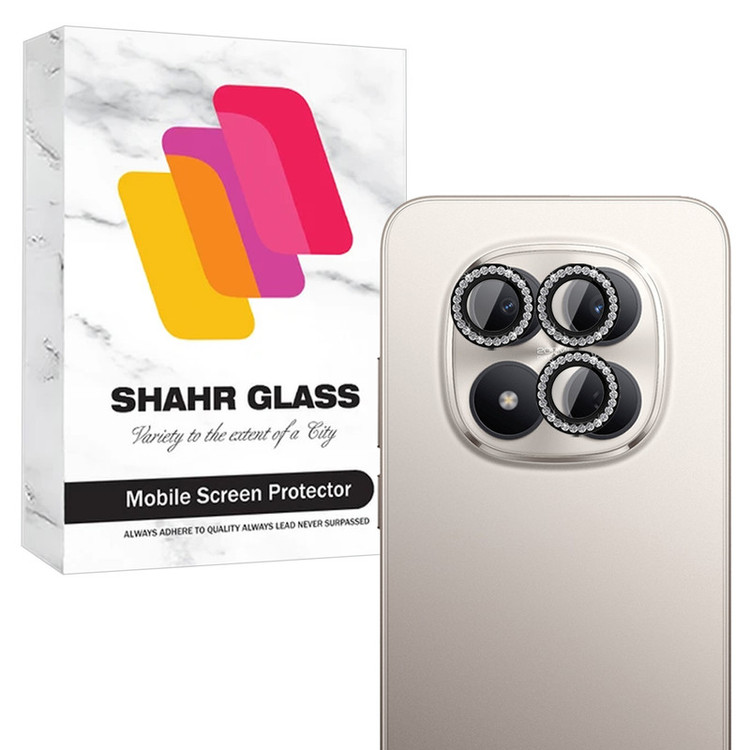 محافظ لنز دوربین شیشهای شهر گلس مدل NRIS20 مناسب برای گوشی موبایل شیائومی Redmi Note 15 Pro 5G