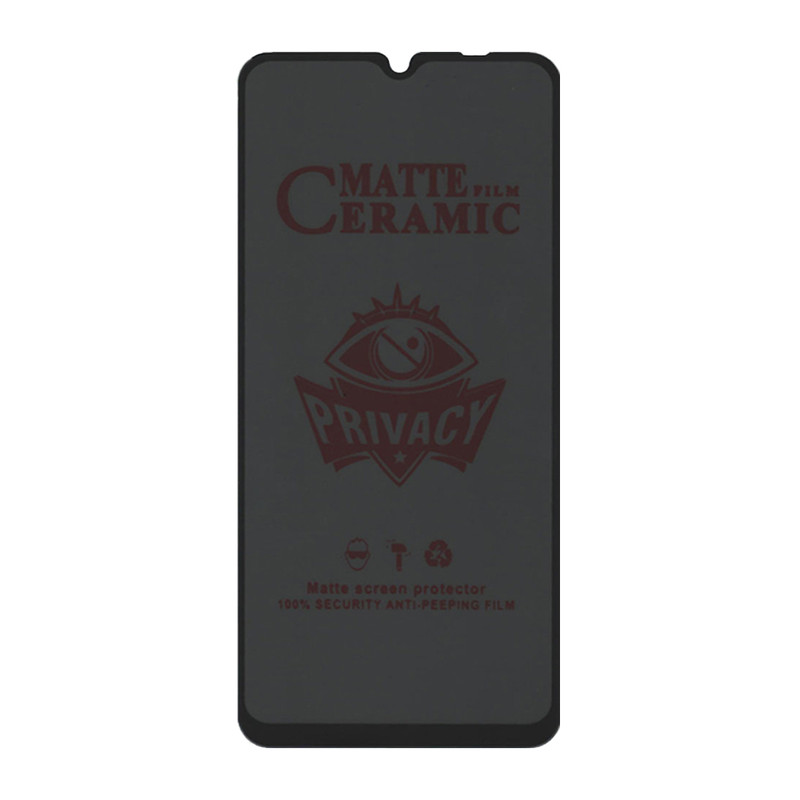 محافظ صفحه نمایش سرامیکی حریم شخصی شهر گلس مدل PRIVCERAMIC مناسب برای گوشی موبایل شیائومی Redmi 10C / Redmi 10 India / Redmi 10 Power / Redmi 12C / Poco C55 / Redmi A3