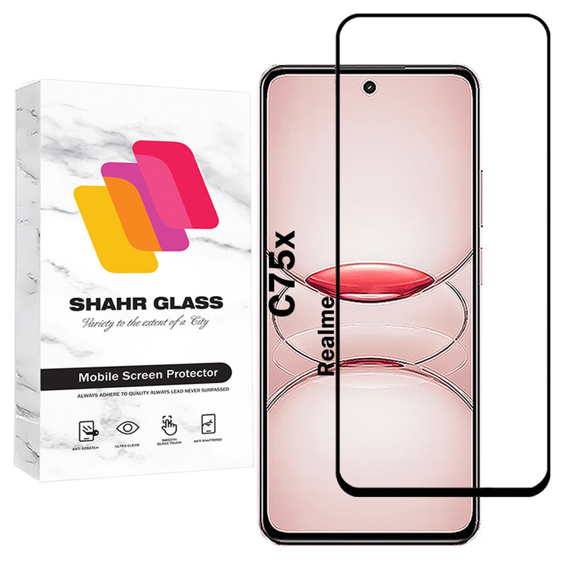 محافظ صفحه نمایش شهر گلس مدل CRS20 مناسب برای گوشی موبایل ریلمی C75x