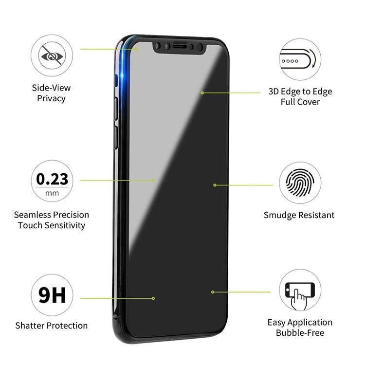 محافظ صفحه نمایش حریم شخصی شهر گلس مدل CRP مناسب برای گوشی موبایل سامسونگ Galaxy A33 5G