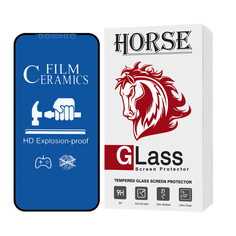 محافظ صفحه نمایش سرامیکی مات هورس مدل CERMAH مناسب برای گوشی موبایل اپل iPhone 11 Pro / iPhone XS / iPhone X