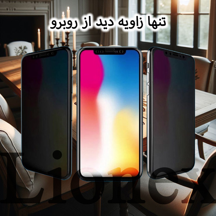 محافظ صفحه نمایش لایونکس مدل CERPRIVL مناسب برای گوشی موبایل اپل iPhone 8 Plus /7 Plus /6s Plus /6 Plus