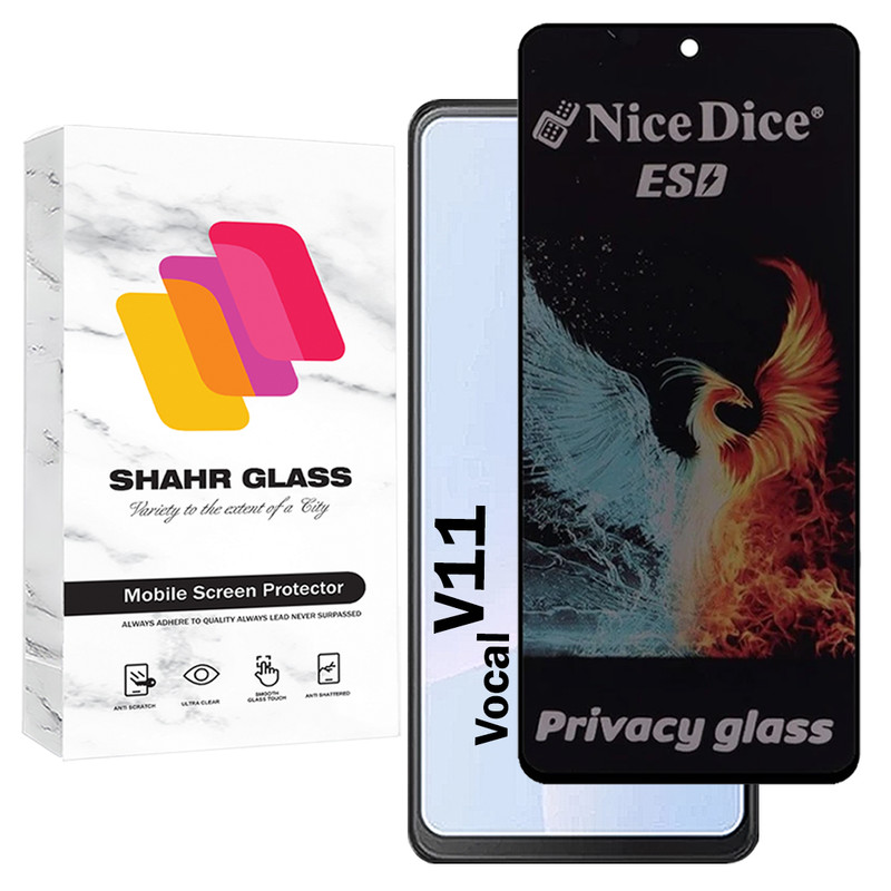 محافظ صفحه نمایش شهر گلس مدل SND7 مناسب برای گوشی موبایل وکال V11