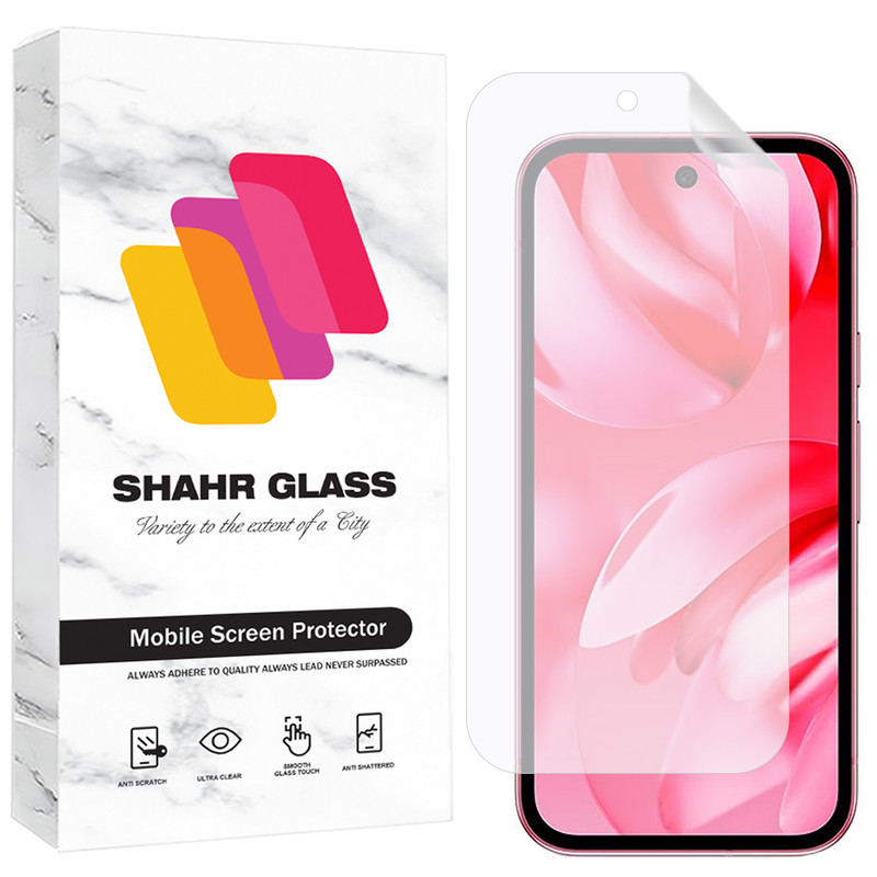 محافظ صفحه نمایش شهر گلس مدل SNMF مناسب برای گوشی موبایل گوگل Pixel 9a