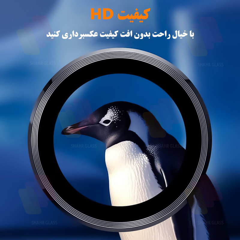محافظ لنز دوربین شهر گلس مدل RINS20 مناسب برای گوشی موبایل اپل iPhone 12 Pro / iPhone 11 Pro Max / iPhone 11 Pro