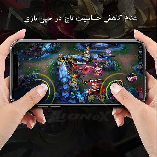 محافظ صفحه نمایش حریم شخصی لایونکس مدل PFUX مناسب برای گوشی موبایل شیائومی Poco X5 Pro