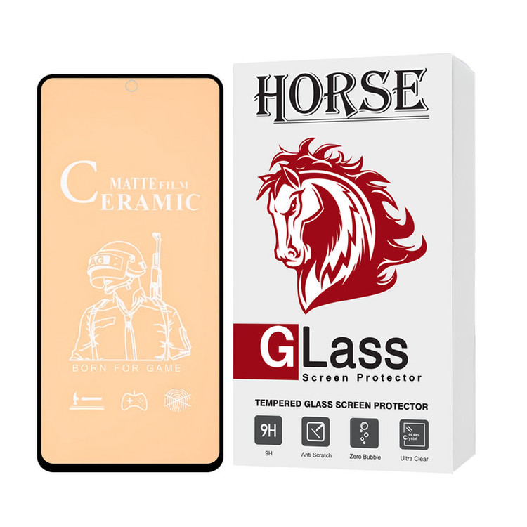 محافظ صفحه نمایش سرامیکی مات هورس مدل CERMAH مناسب برای گوشی موبایل شیائومی Poco X3 / X3 NFC / X3 Pro / Redmi Note 9s / Note 9 Pro / Note 9 Pro Max / Redmi K30 / K30s / K30 Pro / K30 Ultra