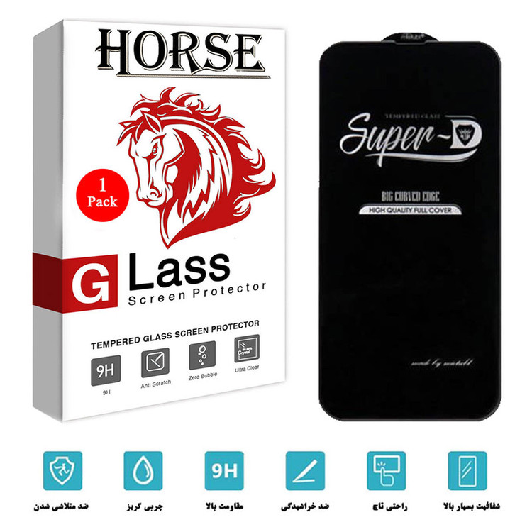 محافظ صفحه نمایش هورس مدل SUPERD مناسب برای گوشی موبایل اپل iPhone 13 Pro Max