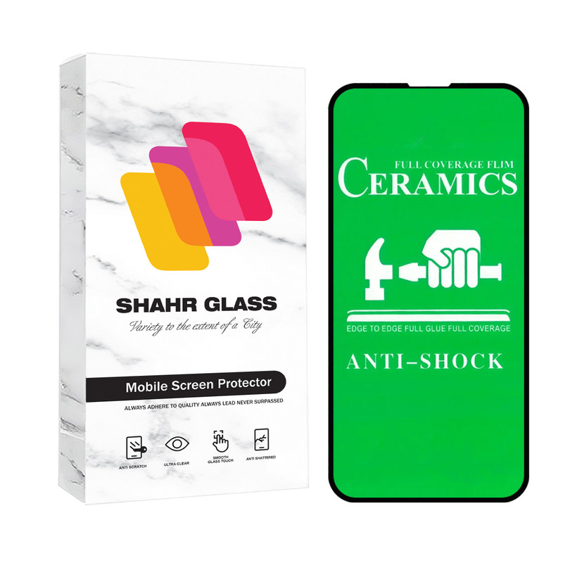 محافظ صفحه نمایش شهر گلس مدل CERCLRSH مناسب برای گوشی موبایل اپل iPhone 14 Pro /15