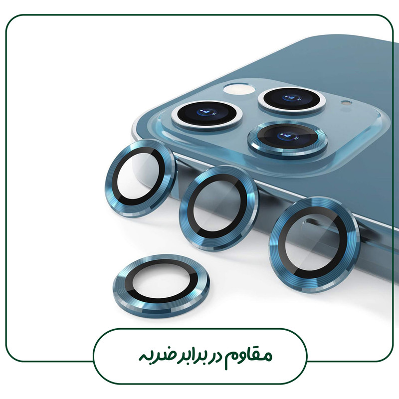 محافظ لنز دوربین هورس مدل RINIPH مناسب برای گوشی موبایل اپل iPhone 15 Pro Max