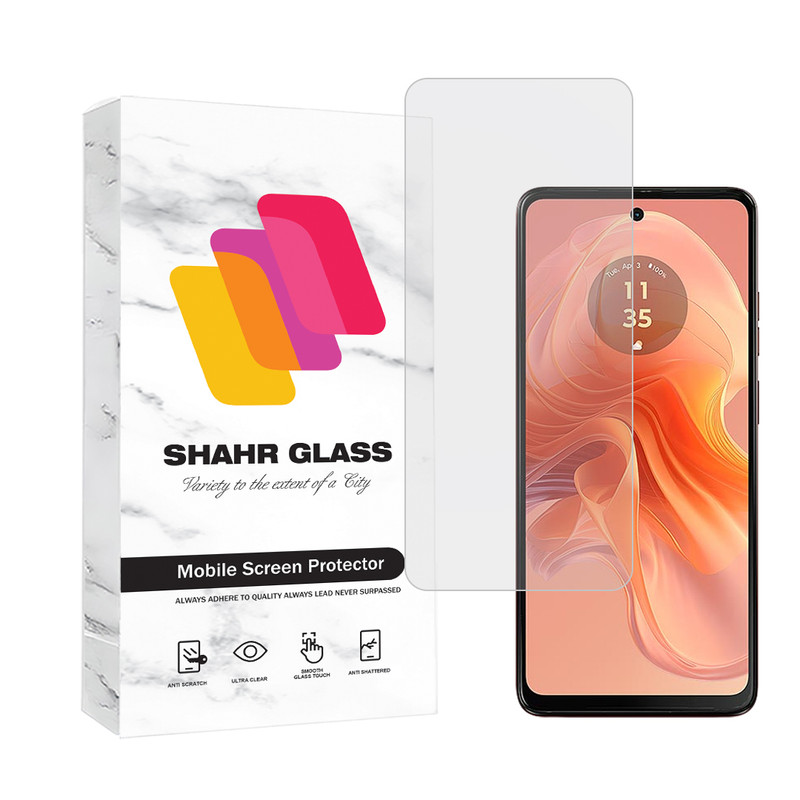 محافظ صفحه نمایش شهر گلس مدل SIMPLSH مناسب برای گوشی موبایل موتورولا Moto G04