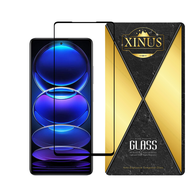 محافظ صفحه نمایش ژینوس مدل FULPLUSX مناسب برای گوشی موبایل شیائومی Redmi Note 12 Pro Plus 5G