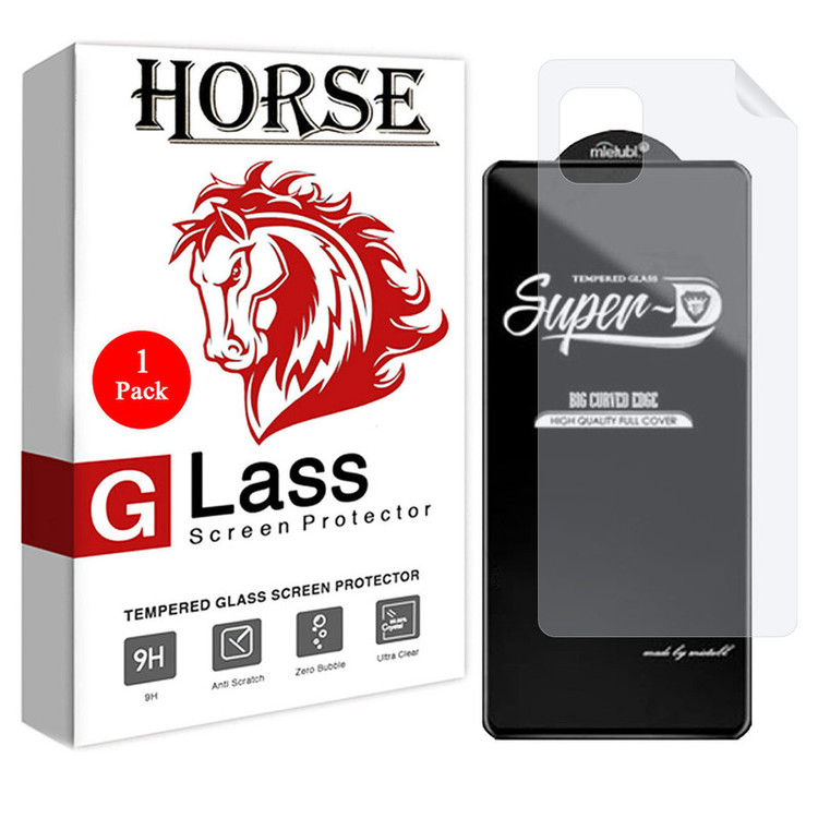 محافظ صفحه نمایش هورس مدل 2SN-Glass مناسب برای گوشی موبایل سامسونگ Galaxy Note10 Lite به همراه محافظ پشت گوشی