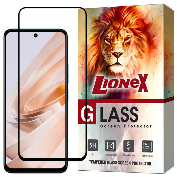 محافظ صفحه نمایش سرامیک شفاف لایونکس مدل CERL30 مناسب برای گوشی موبایل شیائومی Redmi 12 4G / Redmi 12 5G / Redmi Note 13R 5G / Redmi 13 4G / Redmi 13 5G / Poco M6 Plus / بلک ویو Shark 8 4G
