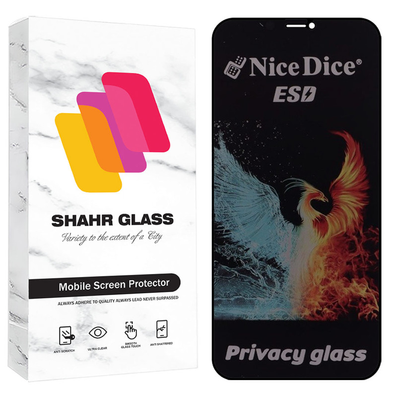 محافظ صفحه نمایش شهر گلس مدل SND7 مناسب برای گوشی موبایل اپل iPhone 12 / iPhone 12 Pro