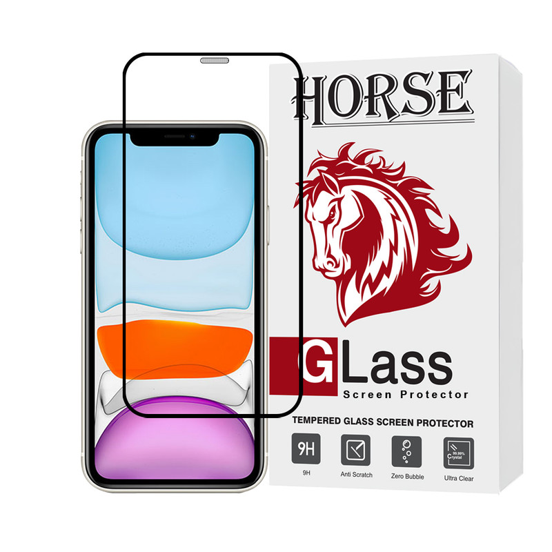 محافظ صفحه نمایش هورس مدل DSUPERH مناسب برای گوشی موبایل اپل iPhone 11 / XR
