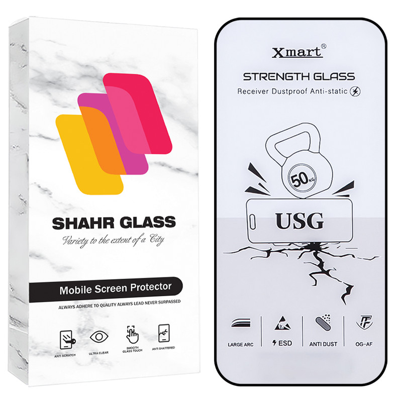 محافظ صفحه نمایش شهر گلس مدل XMTS مناسب برای گوشی موبایل اپل iPhone 14 Pro