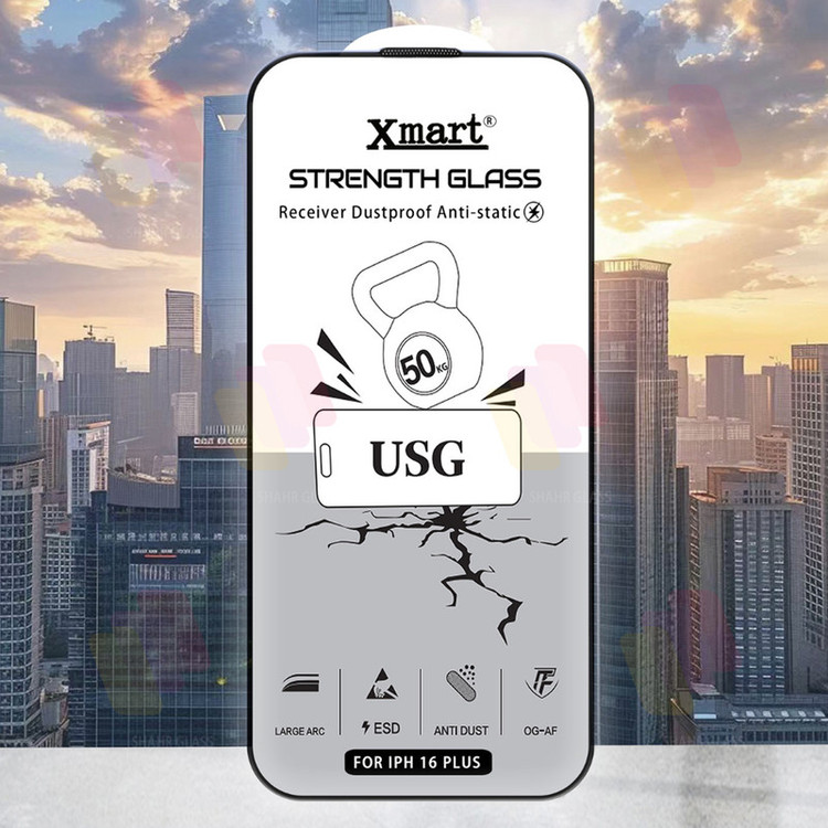 محافظ صفحه نمایش شهر گلس مدل XMTS مناسب برای گوشی موبایل اپل iPhone 14 Pro