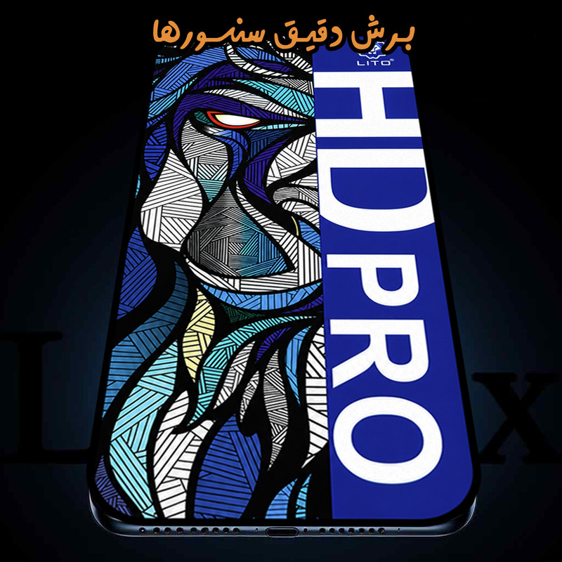 محافظ صفحه نمایش لایونکس مدل LITOHDL مناسب برای گوشی موبایل اپل iPhone 13