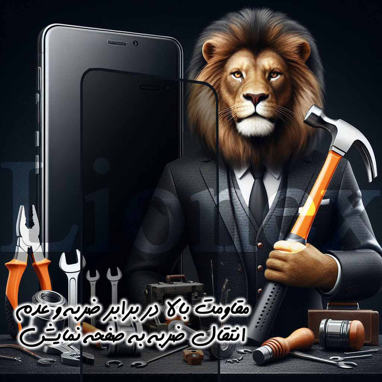 محافظ صفحه نمایش حریم شخصی لایونکس مدل FILPRVCLIN مناسب برای گوشی موبایل اپل iPhone 14 Pro Max