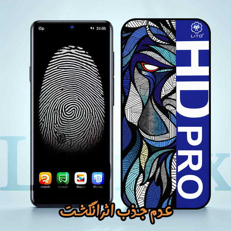 محافظ صفحه نمایش لایونکس مدل LITOHDL مناسب برای گوشی موبایل اپل iPhone X