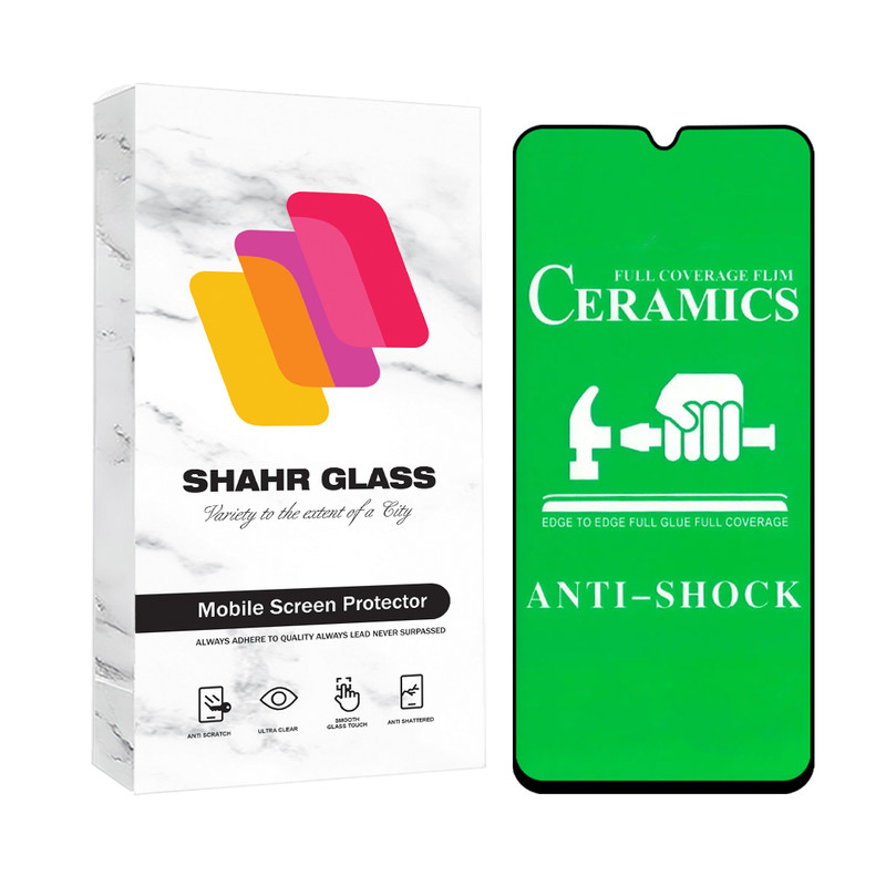 محافظ صفحه نمایش سرامیکی شهر گلس مدل CERCLRSH مناسب برای گوشی موبایل ساسمونگ Galaxy A20 / A30 / A30s / M30 / M30s / M10s / M21 / M21 2021 / M21s / M31 / M31 Prime / F41 / هوآوی Y6p / Y8p
