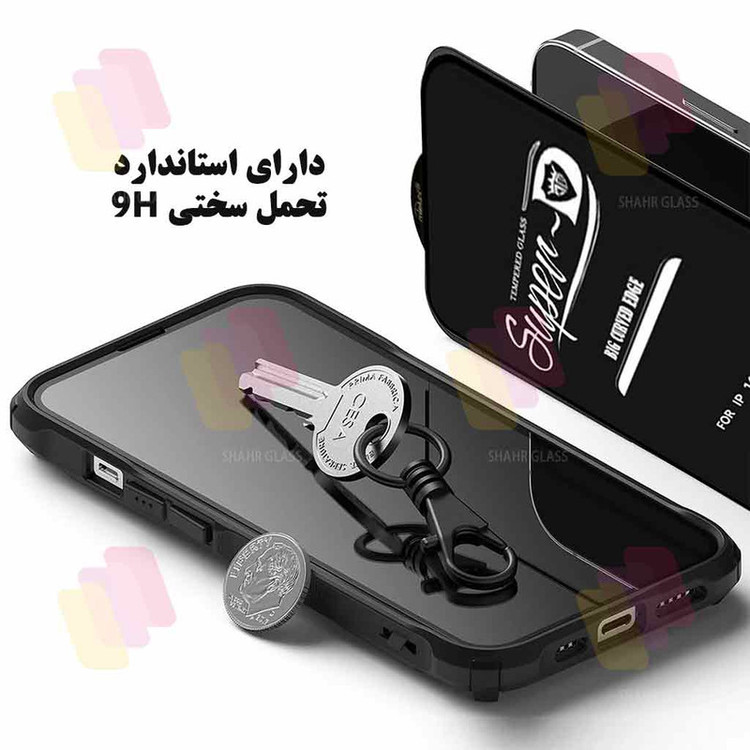 محافظ صفحه نمایش شهر گلس مدل SPRBP مناسب برای گوشی موبایل اپل iPhone 15 / iPhone 16