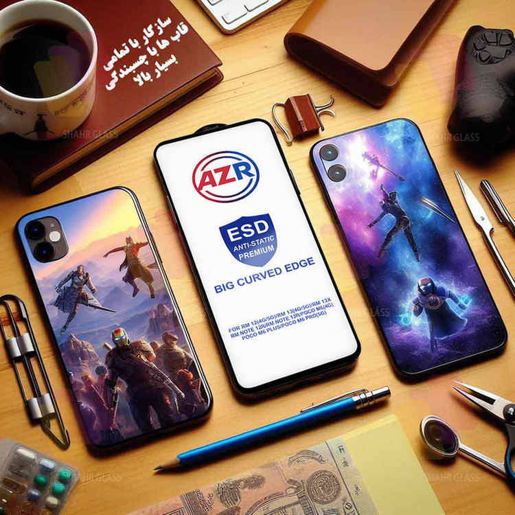 محافظ صفحه نمایش شهر گلس مدل AZRS مناسب برای گوشی موبایل سامسونگ Galaxy A37