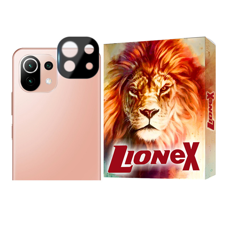 محافظ لنز دوربین  لایونکس مدل FULLENSLمناسب برای گوشی موبایل شیائومی Mi 11 Lite 4G / Mi 11 Lite 5G / Mi 11 Lite 5G NE