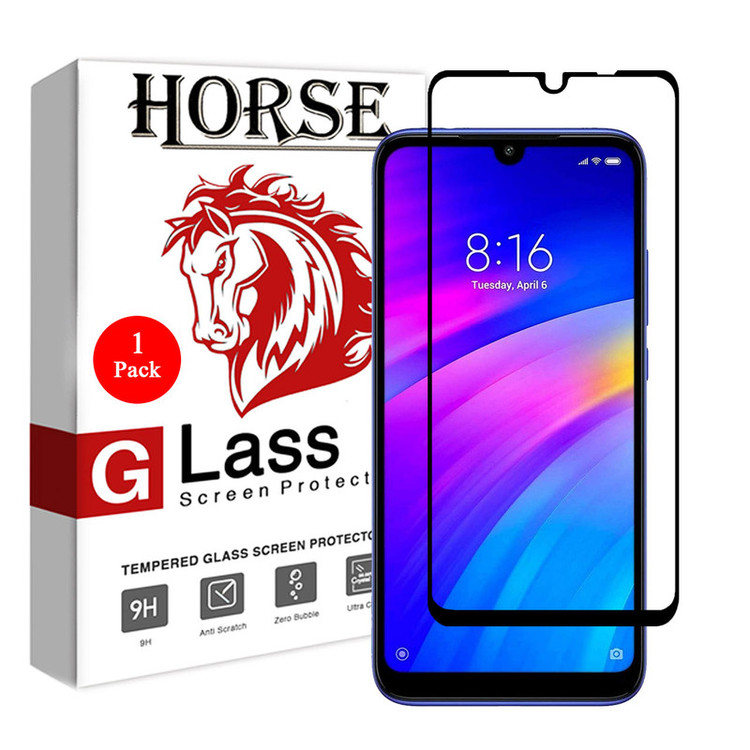 محافظ صفحه نمایش 5D هورس مدل FAG مناسب برای گوشی موبایل شیائومی Redmi 7