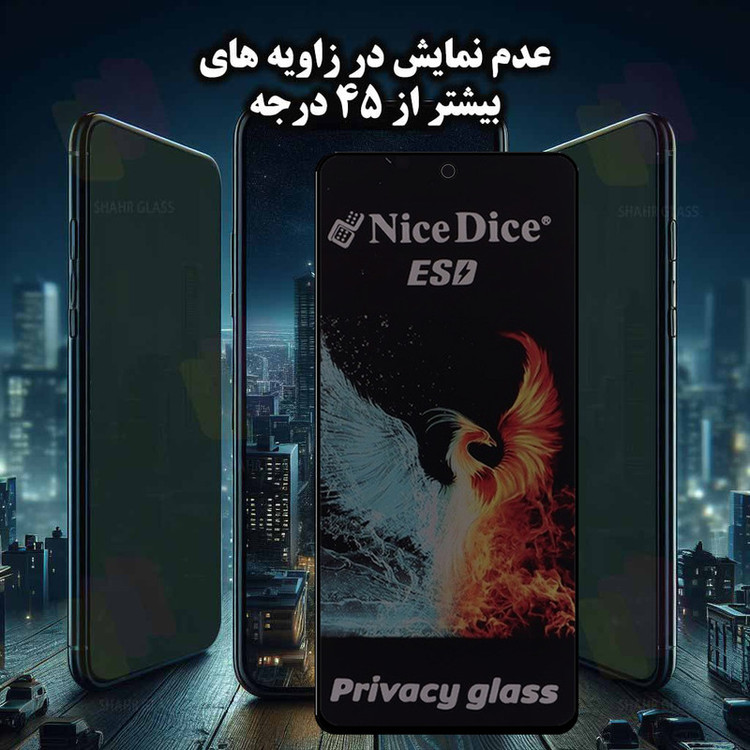 محافظ صفحه نمایش شهر گلس مدل SND7 مناسب برای گوشی موبایل اپل iPhone X / iPhone XS / iPhone 11 Pro