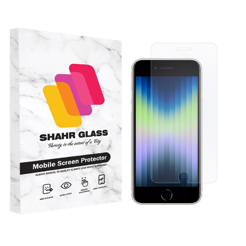 محافظ صفحه نمایش شهر گلس مدل SMP مناسب برای گوشی موبایل iPhone SE 2022