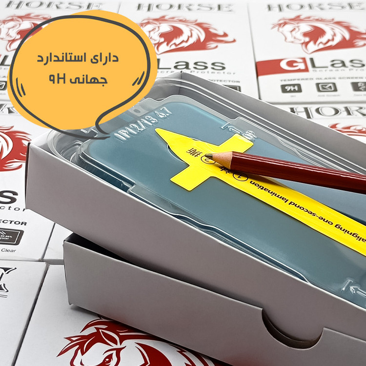 محافظ صفحه نمایش هورس مدل EASYINST مناسب برای گوشی موبایل اپل iPhone 11 / iPhone XR