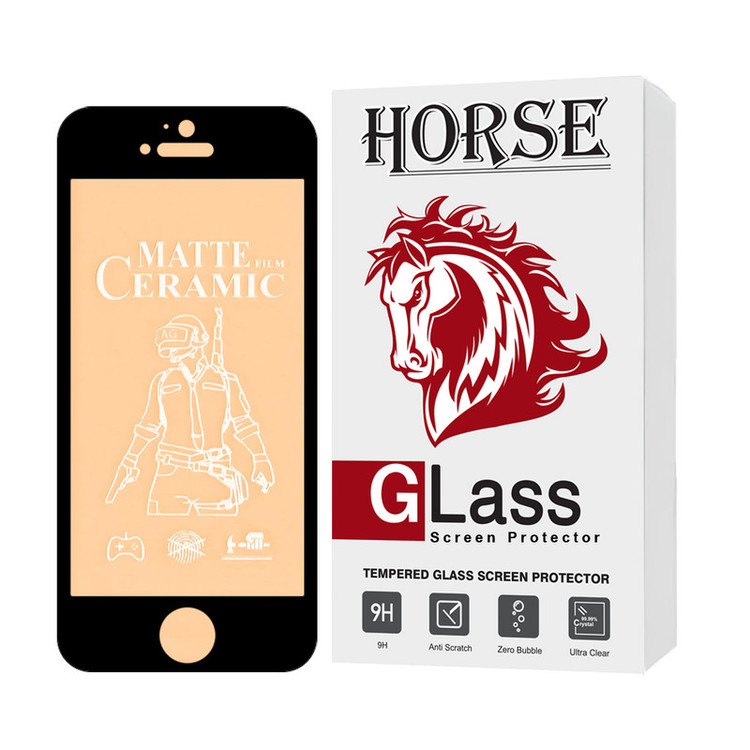 محافظ صفحه نمایش سرامیکی مات هورس مدل CERMAH مناسب برای گوشی موبایل اپل iPhone 5s / iPhone 5c / iPhone 5